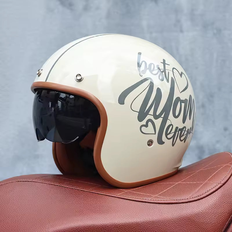 Best Mom Ever 3/4 Helmet