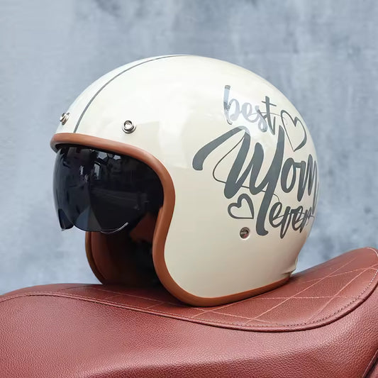 Best Mom Ever 3/4 Helmet