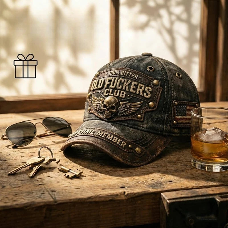 Old F*uckers Club Embroidered Baseball Cap