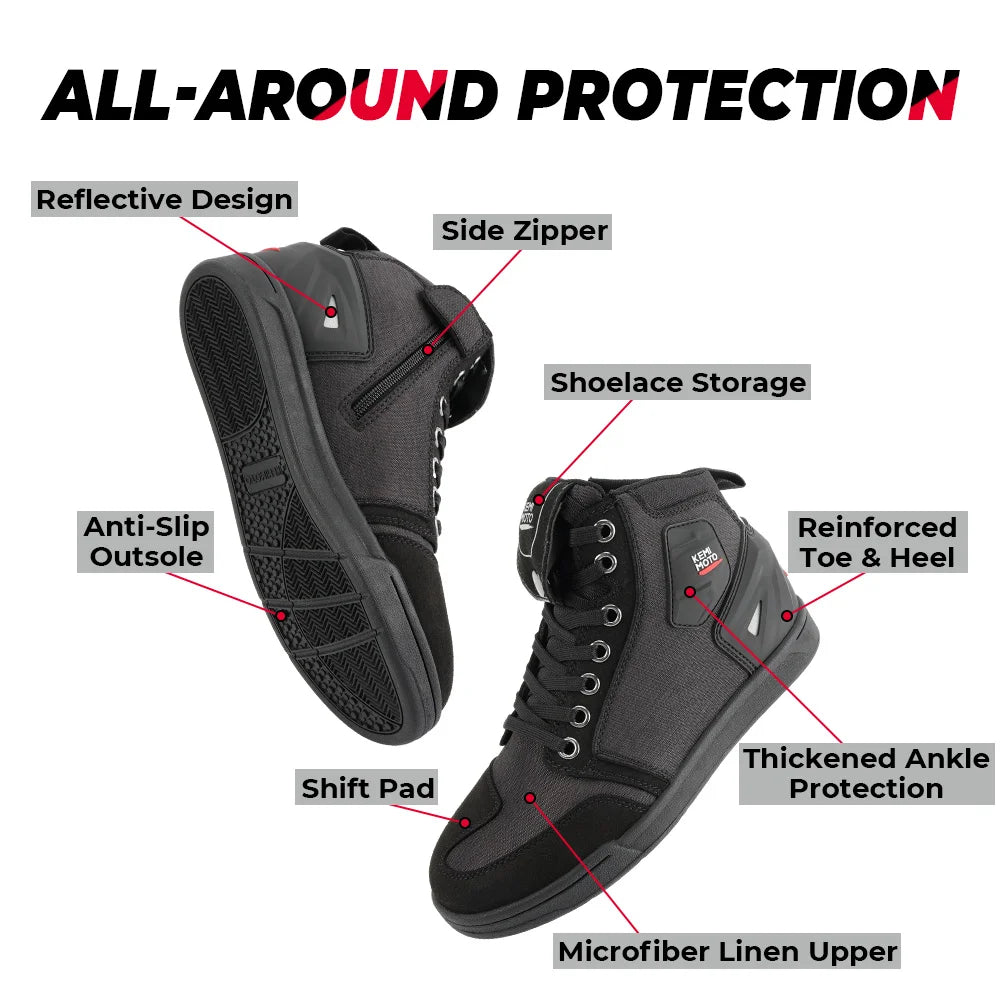 Tony Motorcycle Shoes - ABG x KemiMoto