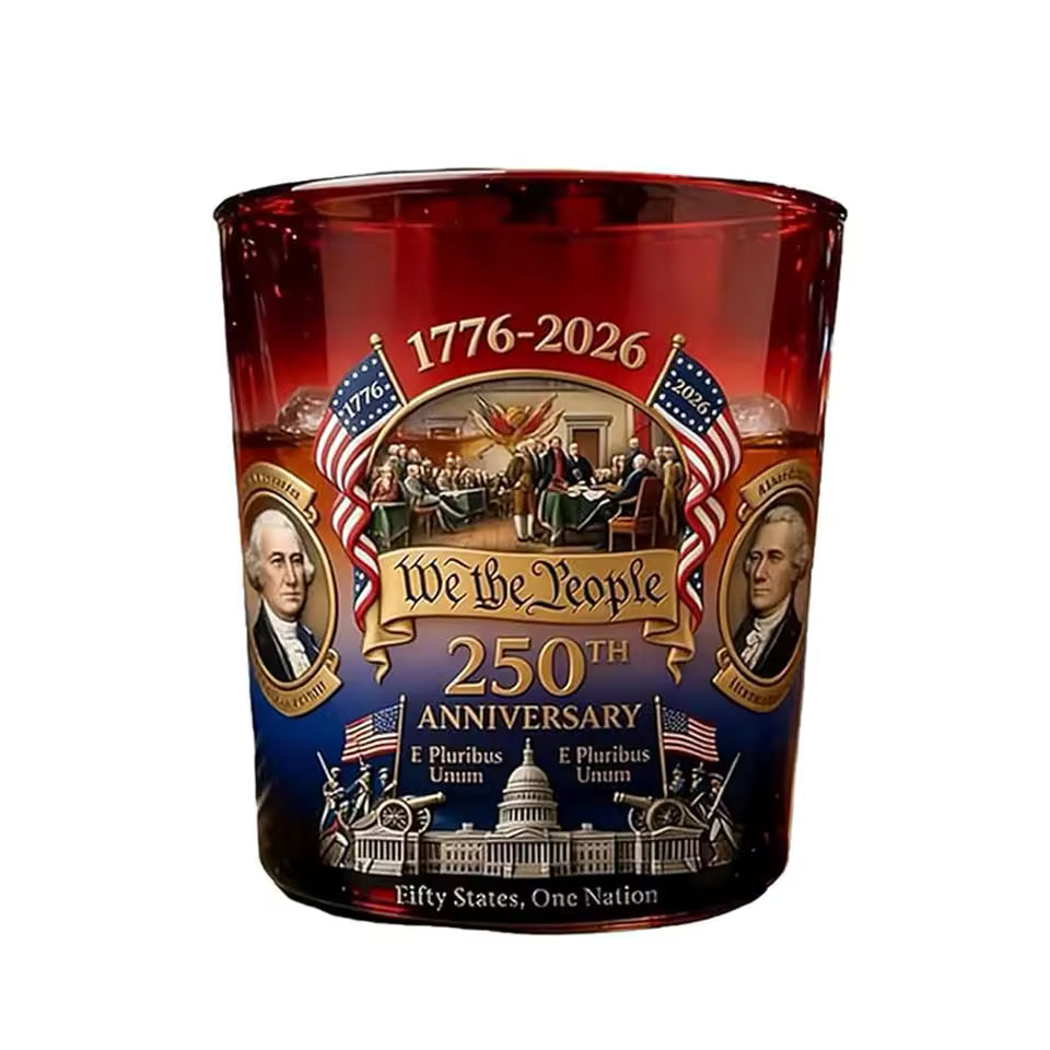 U.S. 250th Anniversary Whiskey Bottle