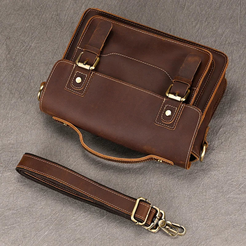 Gary Leather Shoulder Bag
