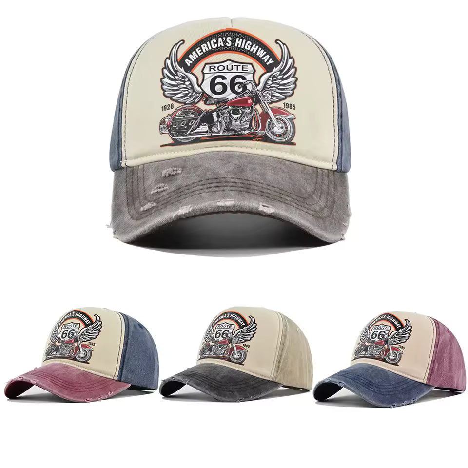 America's Highway Route 66 Baseball Cap
