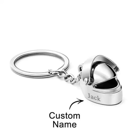 Customized Motorcycle Helmet Keychain