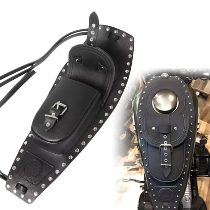 Leather Tank Chap Cover for Harley Davidson 883 / 1200 XL Sportster