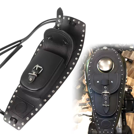 Leather Tank Chap Cover for Harley Davidson 883 / 1200 XL Sportster