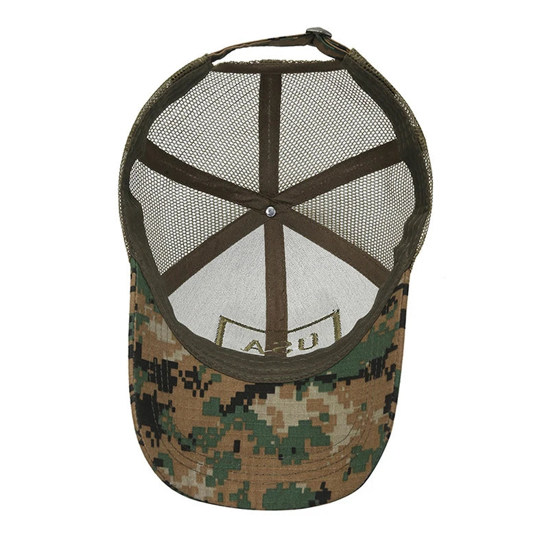 American Mesh Embroidery Baseball Cap