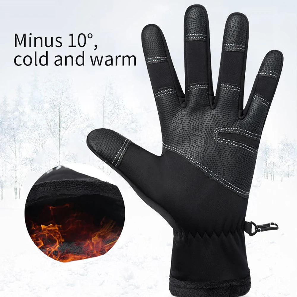 Thermal Fleece Lined Winter Gloves