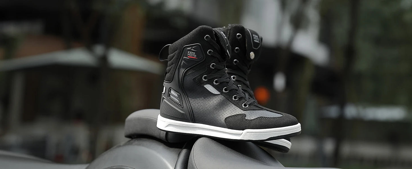 Lancol Motorcycle Shoes - ABG x KemiMoto