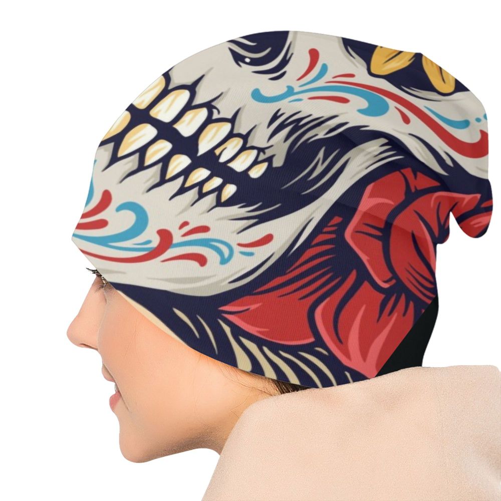 Skull Beanie VA03