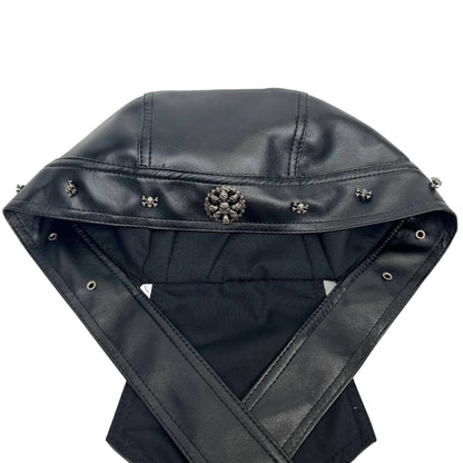 Sterling Leather Head Wrap
