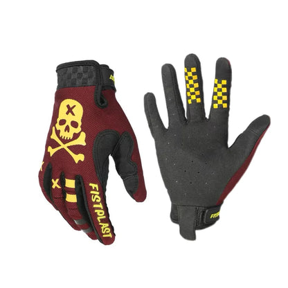 Skull Motorcycle Gloves 2