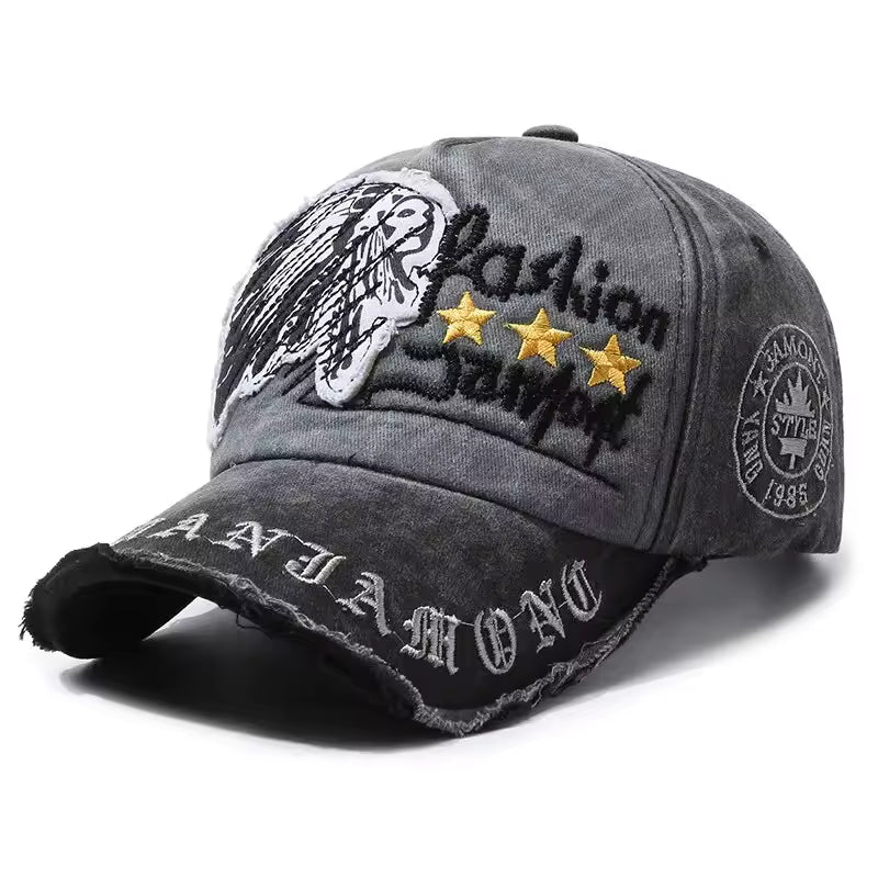 Motocycle Retro Baseball Cap