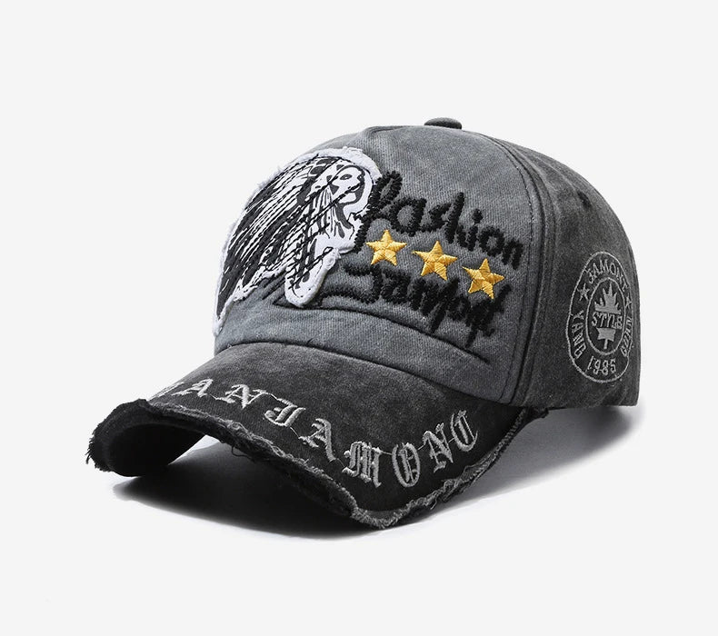 Motocycle Retro Baseball Cap