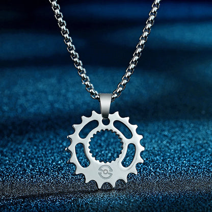 Motorcycle Gear Necklace