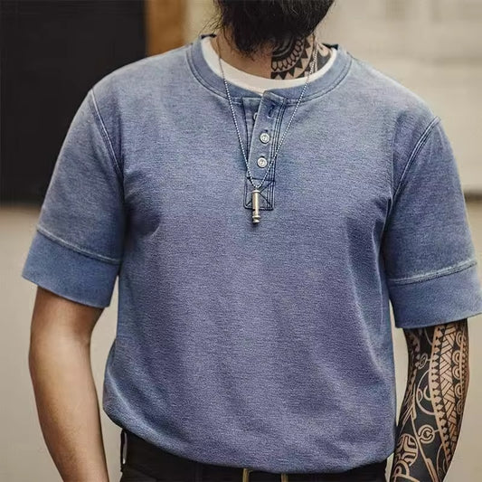 Throttle Line Henley Shirt