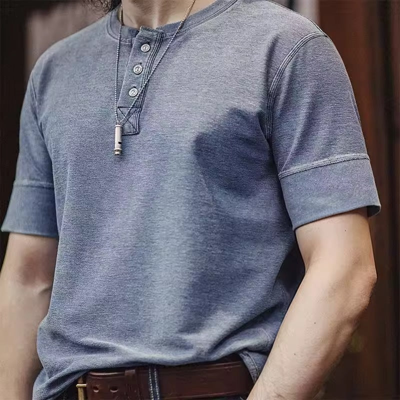 Throttle Line Henley Shirt