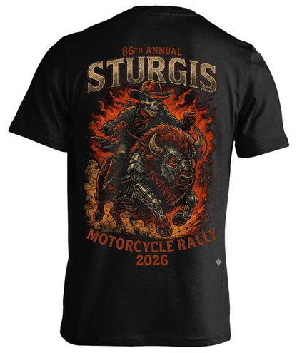 2026 Sturgis Sturgis Iron Bison - 86th Anniversary T-shirt VA94