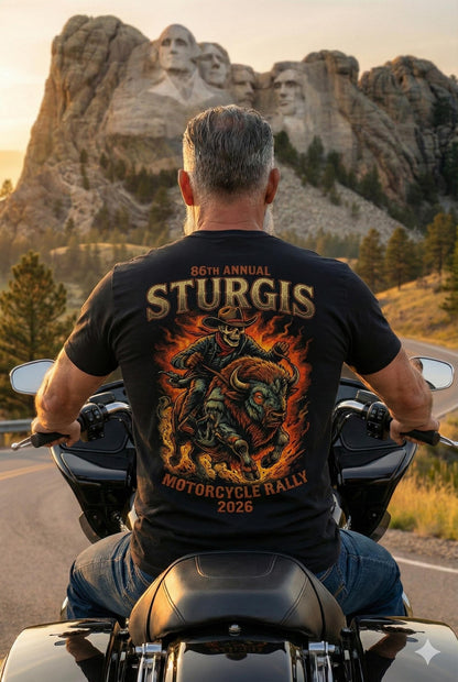 2026 Sturgis Sturgis Iron Bison - 86th Anniversary T-shirt VA94
