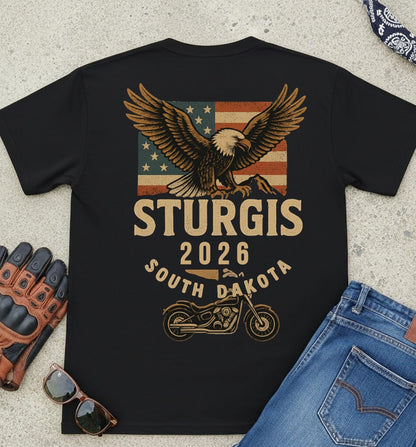 Sturgis 2026 Motorcycle Rally Vintage Biker VA102