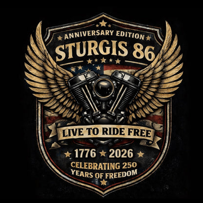 Sturgis 86 America's 250th Anniversary Edition VA90