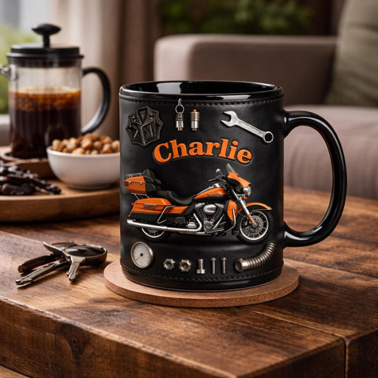 Personalized Motorcycle Mug