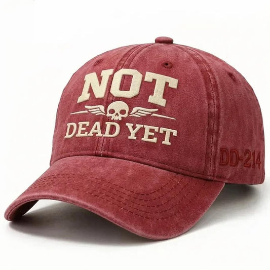 Not Dead Yet Embroidery Cap