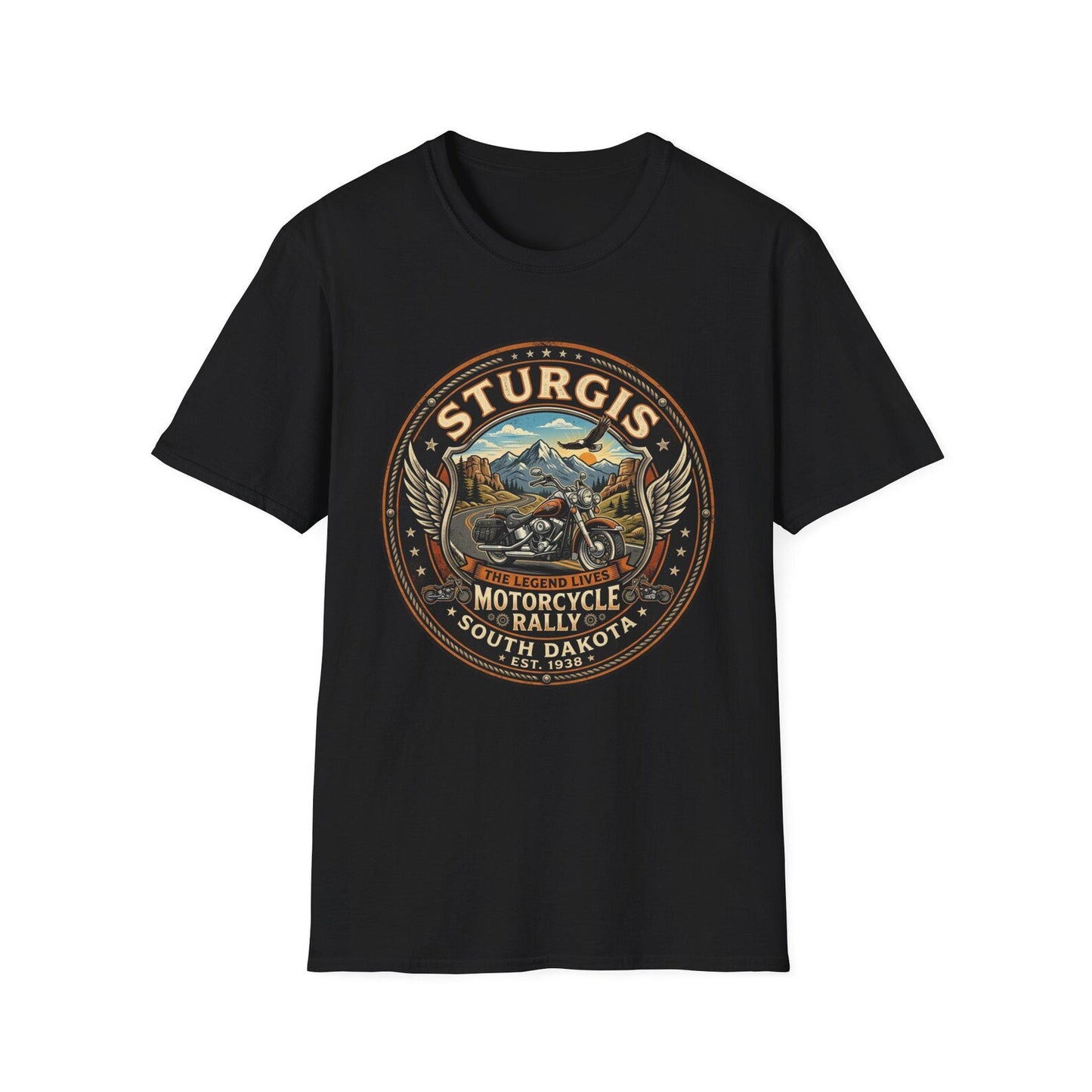 Sturgis Motorcycle Rally T-Shirt VA95
