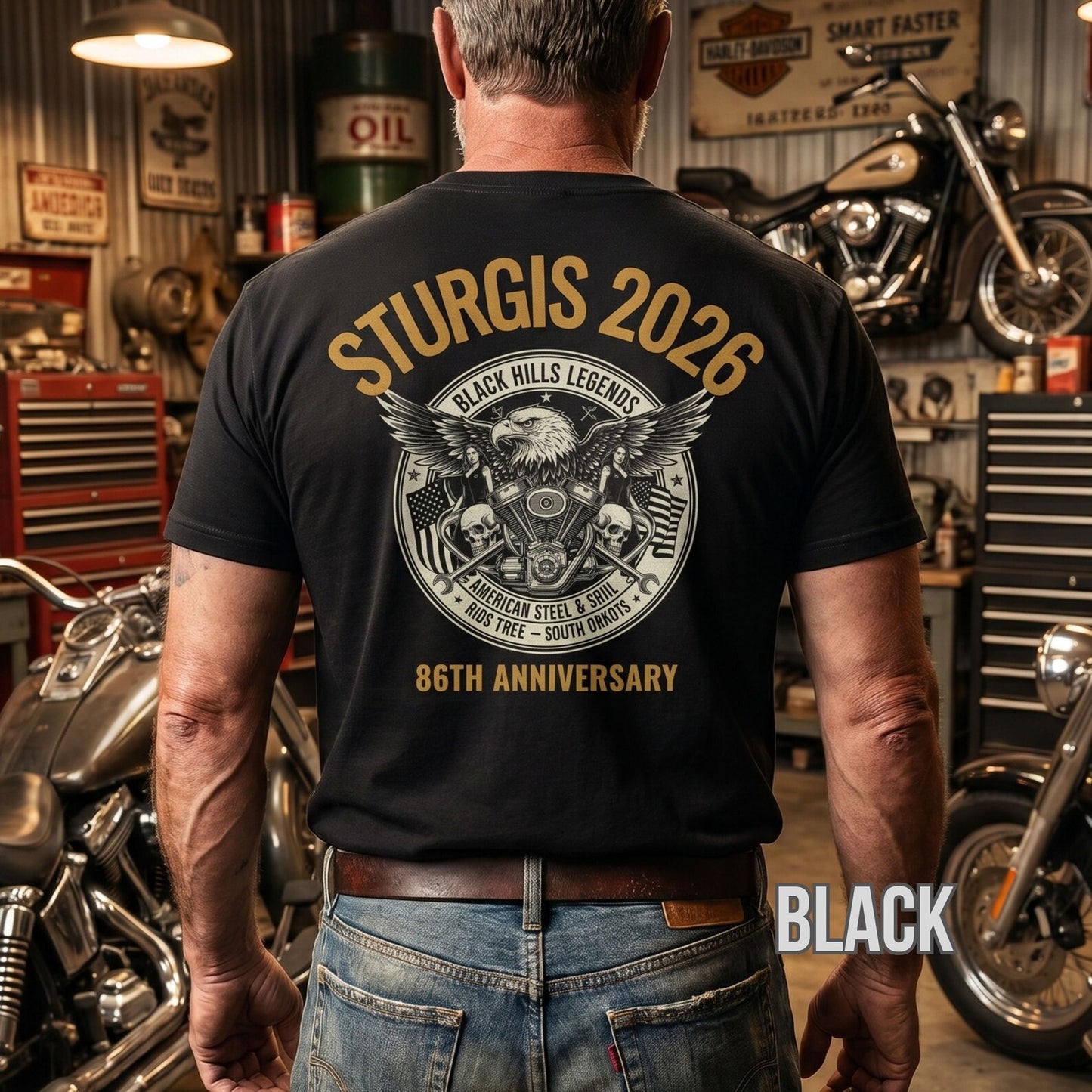 Sturgis Motorcycle Rally 2026 Black Hills Legend VA114