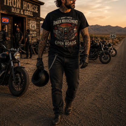 Anger Management Open Roads Shirt VA99