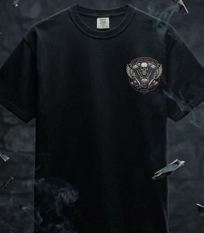 Sturgis Rally 2026 Skull Motorcycle Engine Design T-shirt VA83