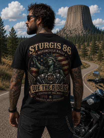Sturgis We The Riders 250th Anniversary T-Shirt VA92