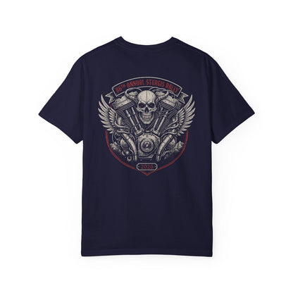 Sturgis Rally 2026 Skull Motorcycle Engine Design T-shirt VA83