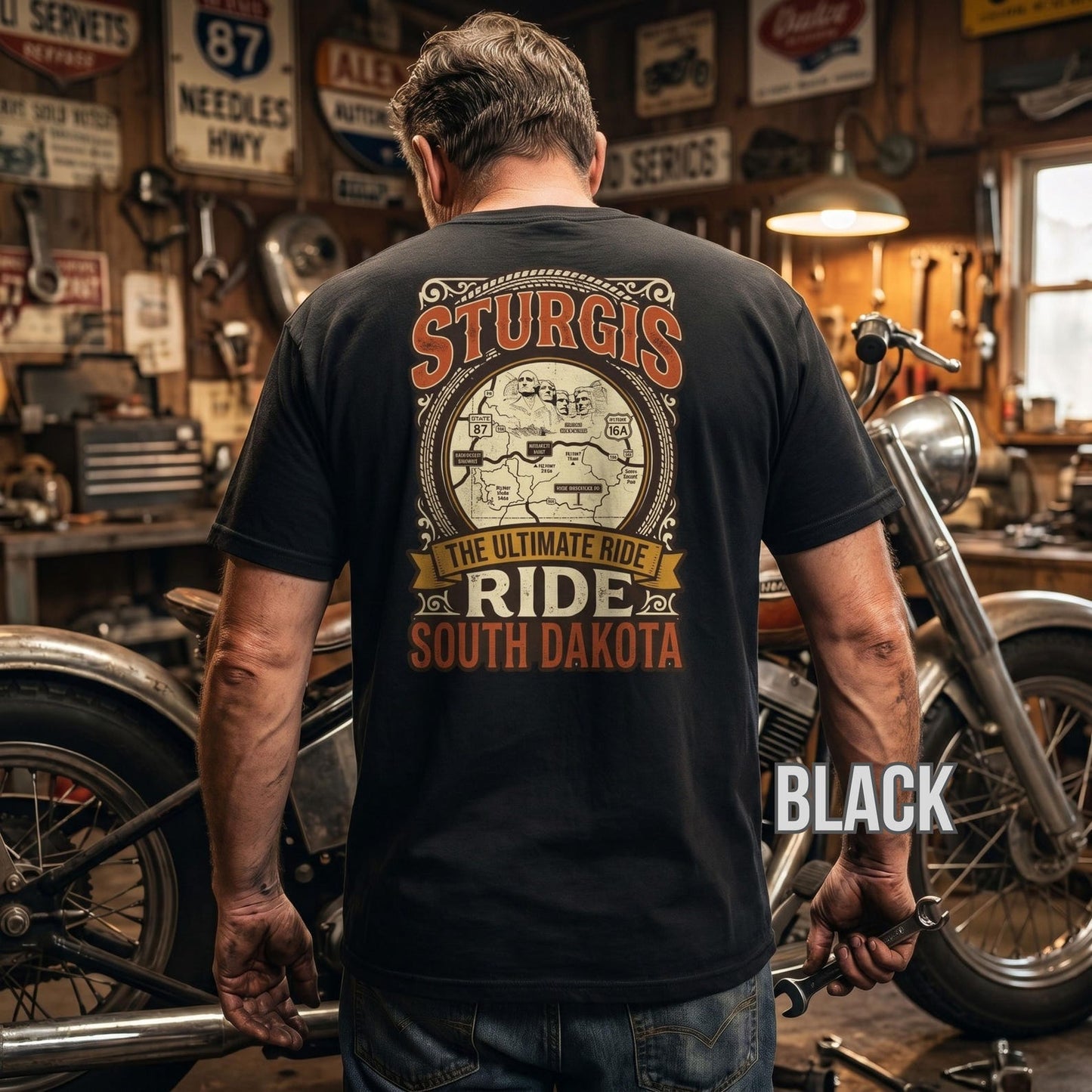 Sturgis Motorcycle Rally 2026 Mount Rushmore VA109