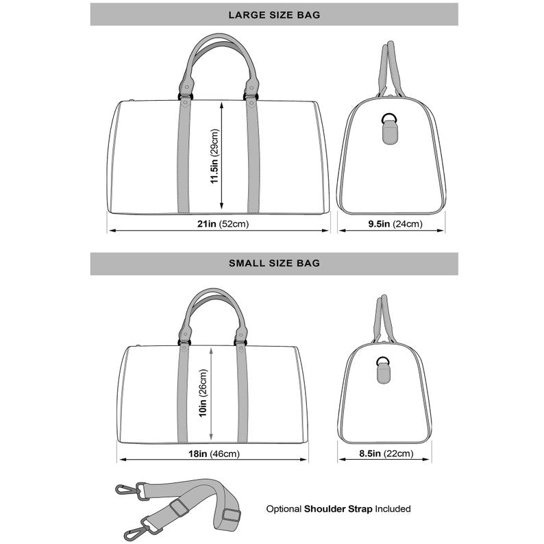 Skull Canvas Travel Bag VA01