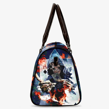 Grim Reaper Skull Canvas Travel Bag VA11