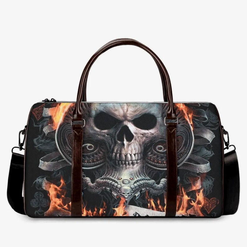 Grim Reaper Canvas Travel Bag VA09