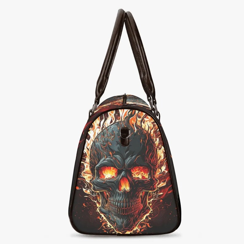 Skull Canvas Travel Bag VA01