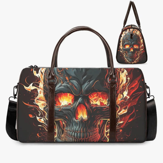 Skull Canvas Travel Bag VA01