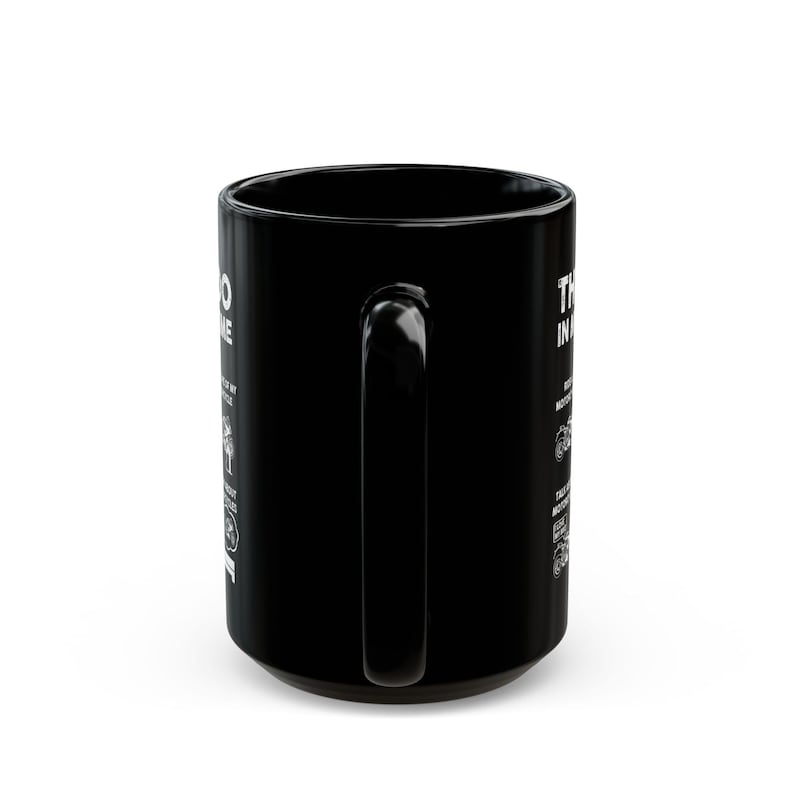 Funny Biker Mug: Things I Do In My Spare Time