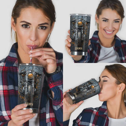 Personalized Biker Tumbler