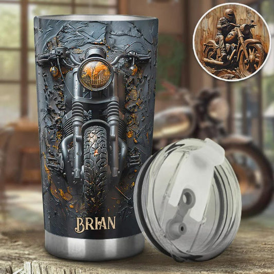 Personalized Biker Tumbler
