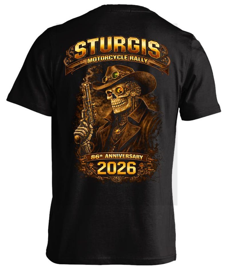 2026 Sturgis Motorcycle Rally T-shirt VA07