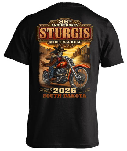 2026 Sturgis Motorcycle Rally T-shirt VA11