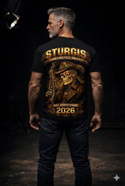 2026 Sturgis Motorcycle Rally T-shirt VA07