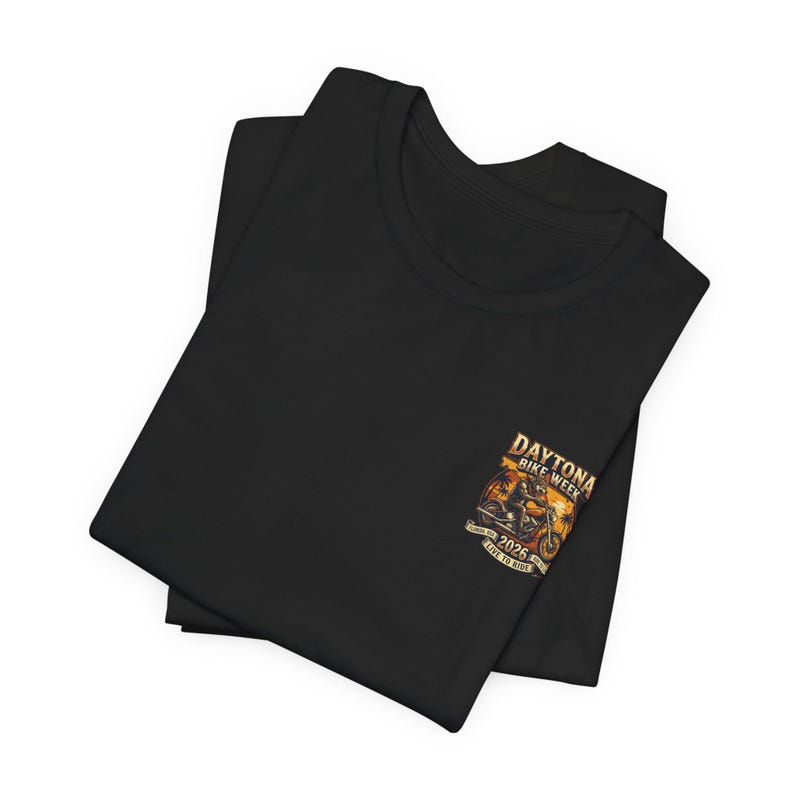 2026 Daytona Motorcycle Week Biker T-shirt VA02