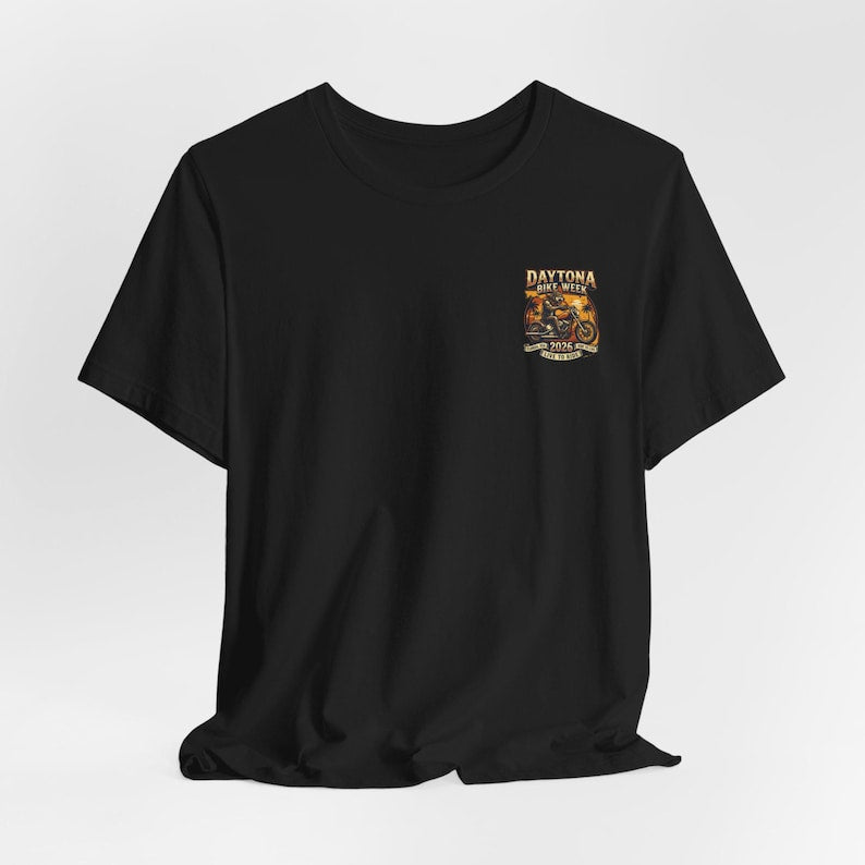 2026 Daytona Motorcycle Week Biker T-shirt VA02