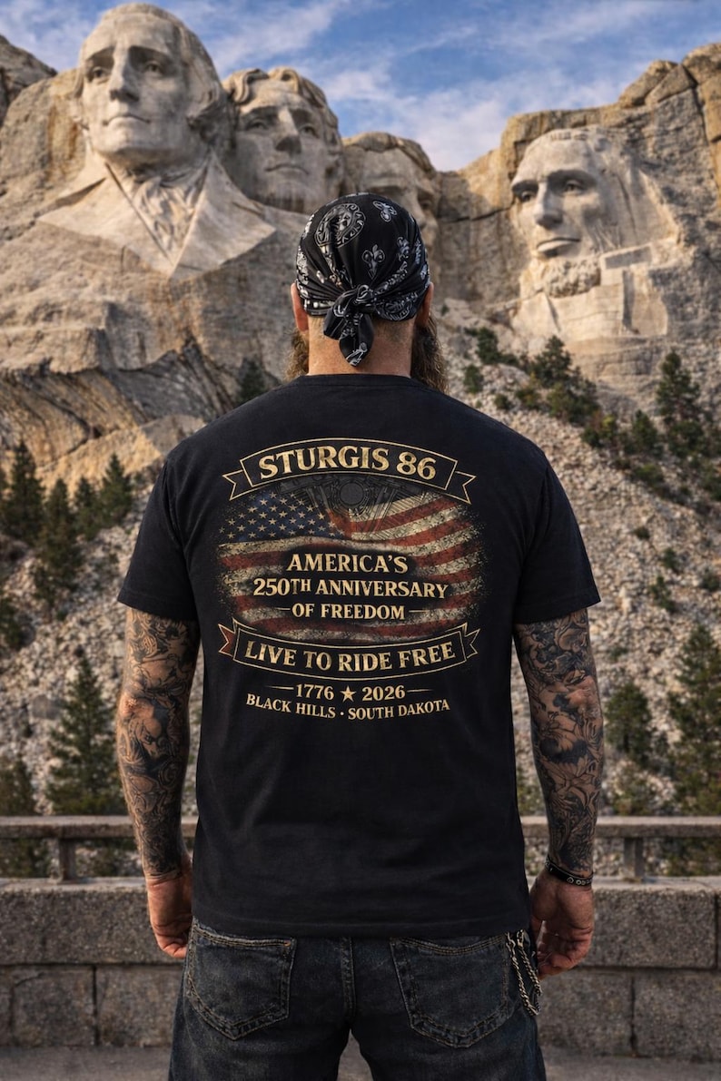 2026 Sturgis Motorcycle Rally T-shirt VA05