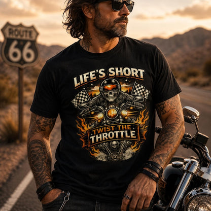 Motorcycle Biker T-shirt VA14