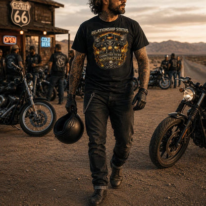 Motorcycle Biker T-shirt VA09
